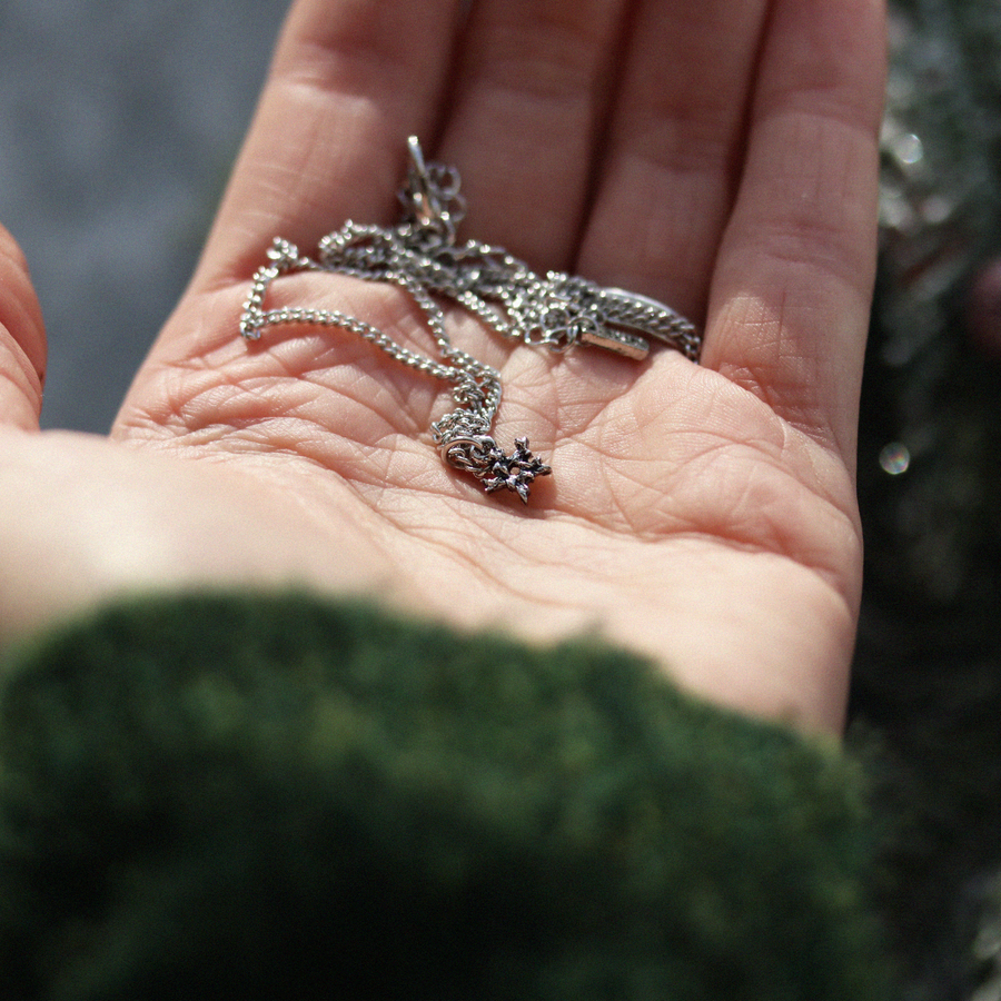 Willow Magick Pentagram Thorn Necklace Mini