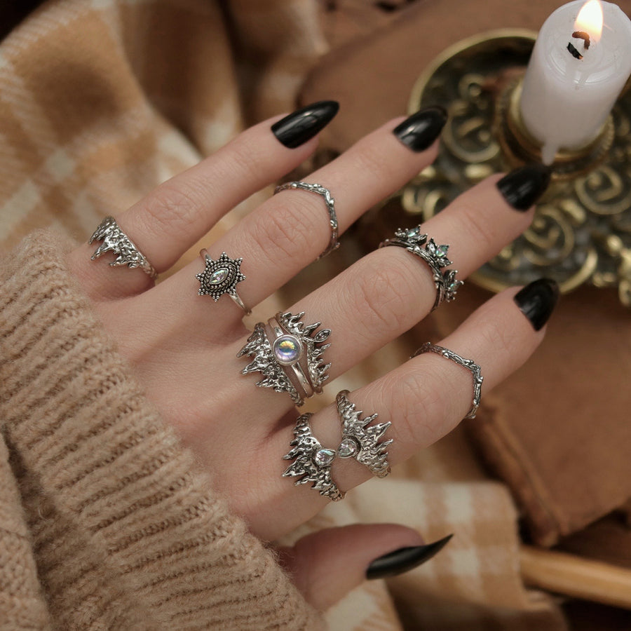 Before The Dawn Fire & Ice Ring *Midi or Regular