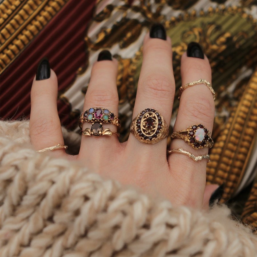 Vintage | Hazel Smoky Quartz Ring
