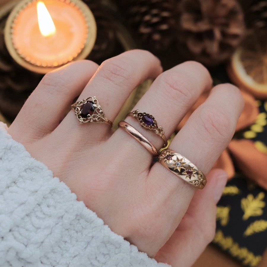 Vintage | Quincy Rose Gold Band Ring