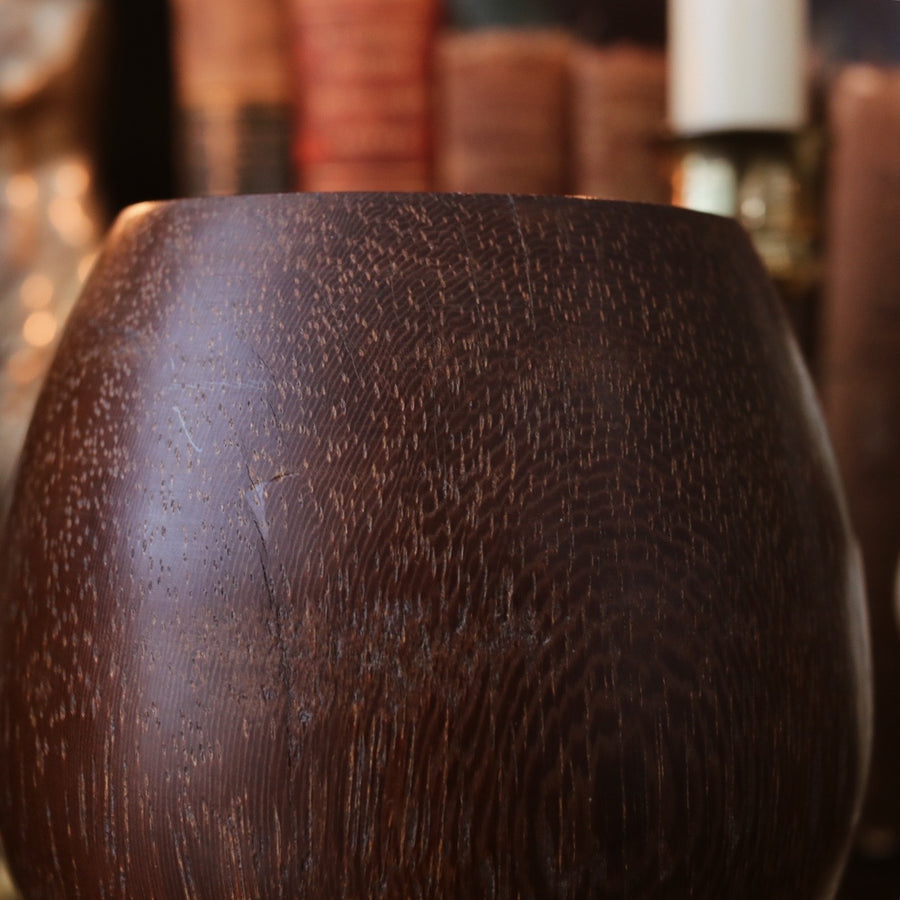 Vintage | Pair of Wooden Goblets