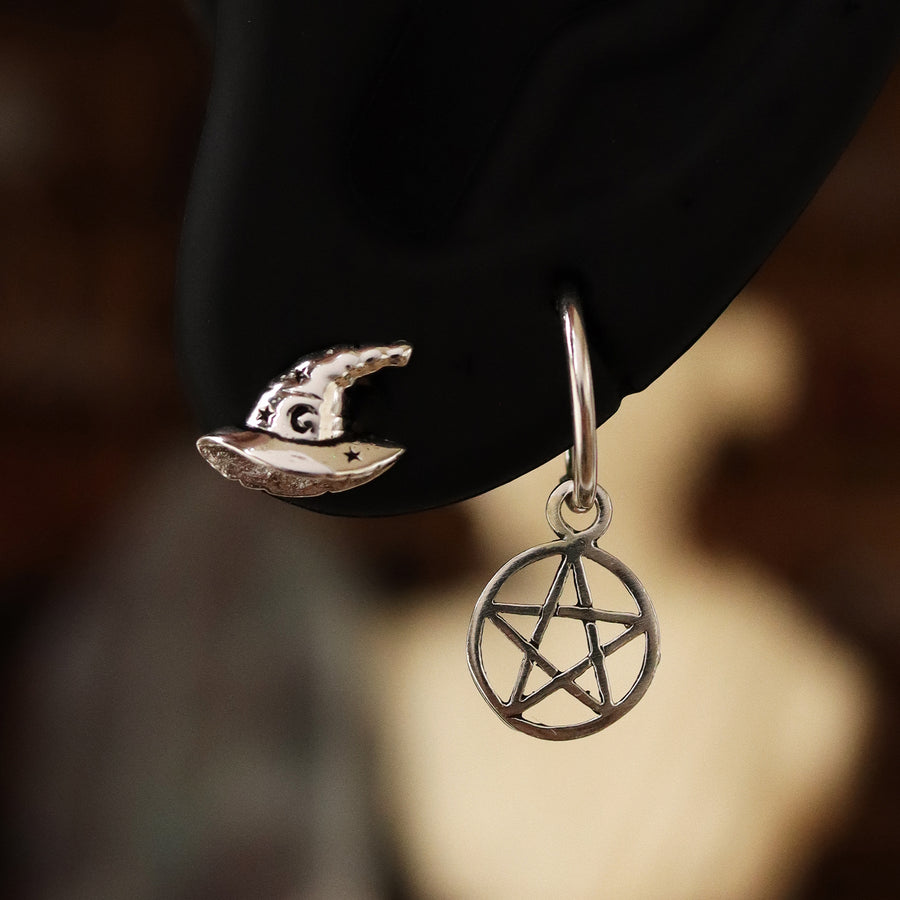 Spellbound Pentagram Mini Hoops