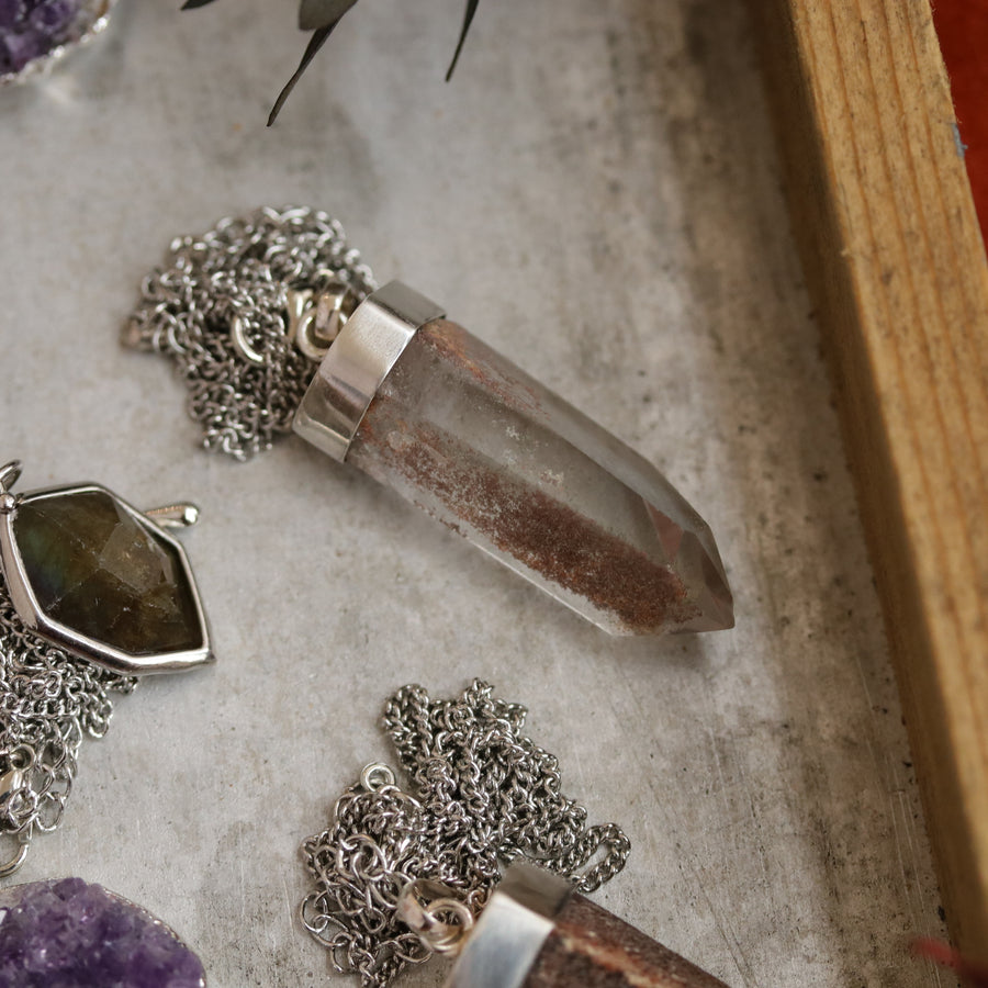 ハンドメイド　クォーツ　シルバー950　13号　Charch jewelry Shop Dixi Witchy Inspired Jewelry