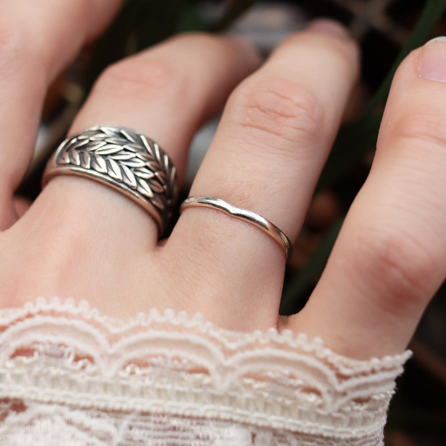 Seconds | Barely There Wishbone Ring