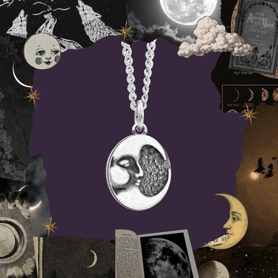 Lunaris Moon Magic Luna 90s Aesthetic Necklace