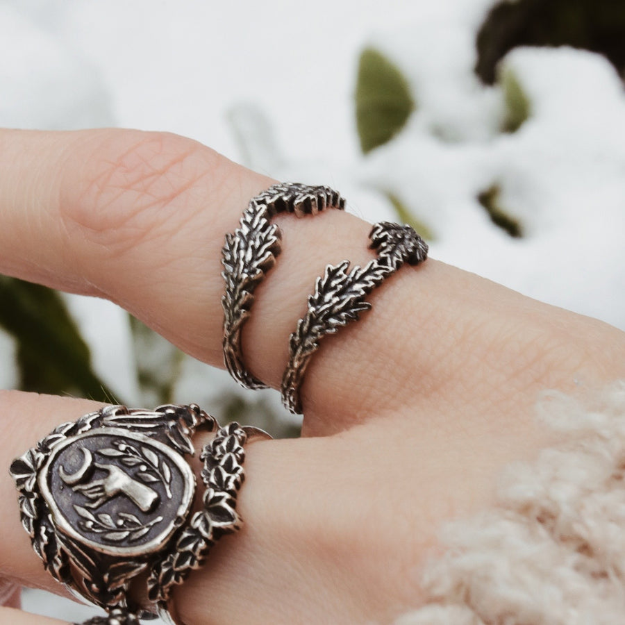 Oak Leaf Ring | Plain