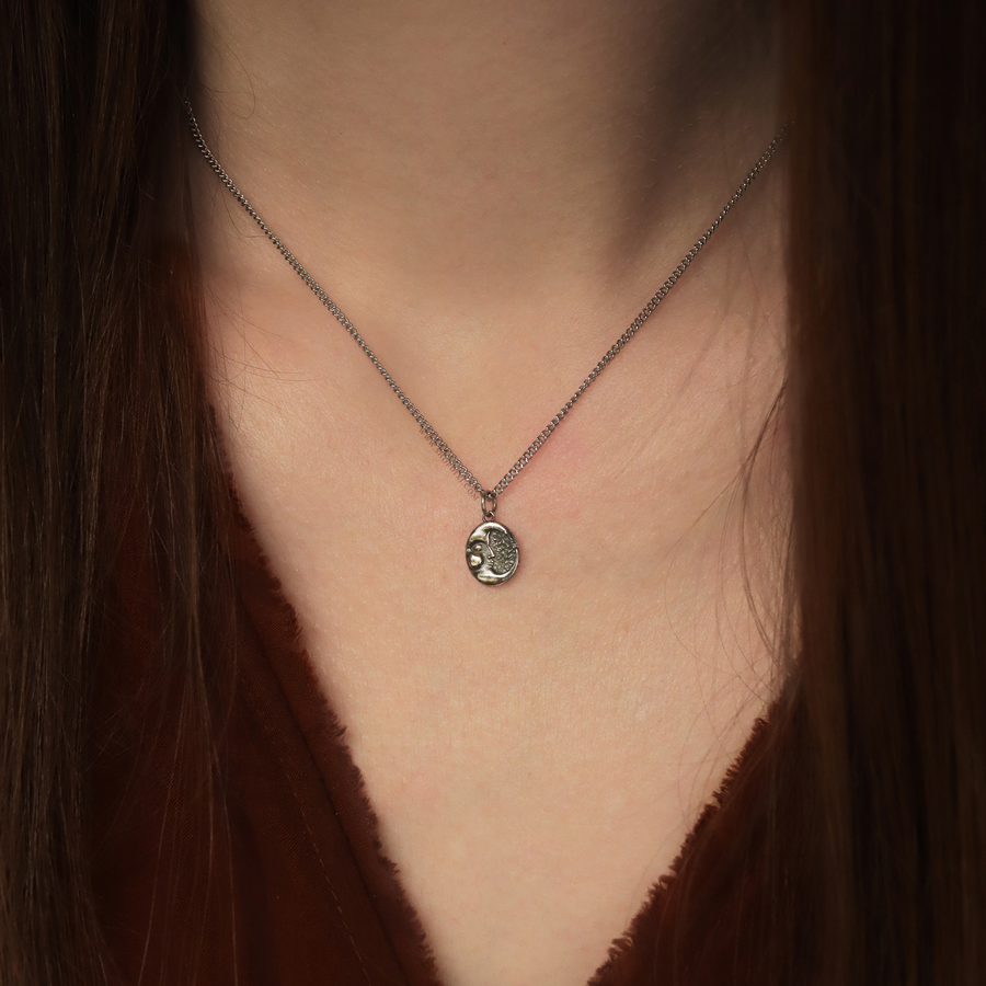 Shop Dixi 90s Whimsigoth Whimsical Celestial Practical Magic Witch Crescent Moon Necklace