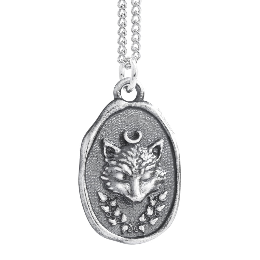 The Fox & The Ivy Wax Seal Necklace