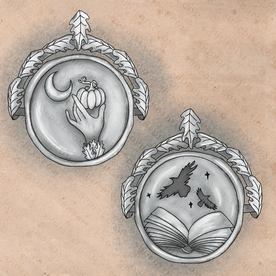 © Shop Dixi Vintage Inspired Spinner Necklace