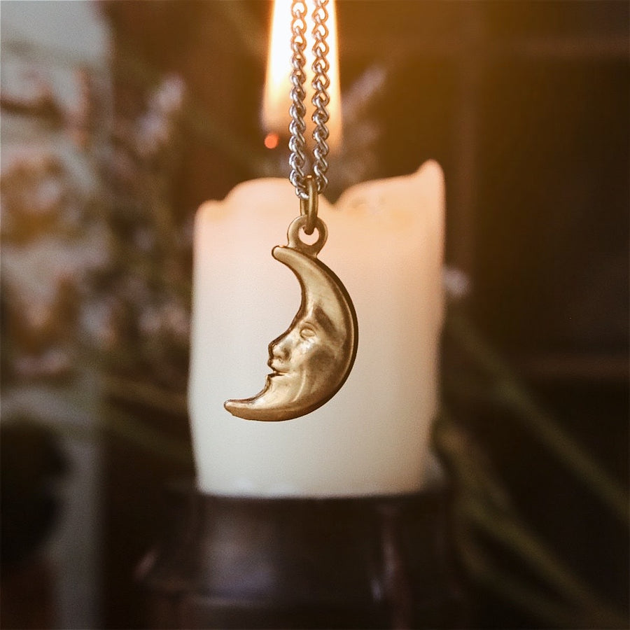 Sweet Mr Moon Necklace
