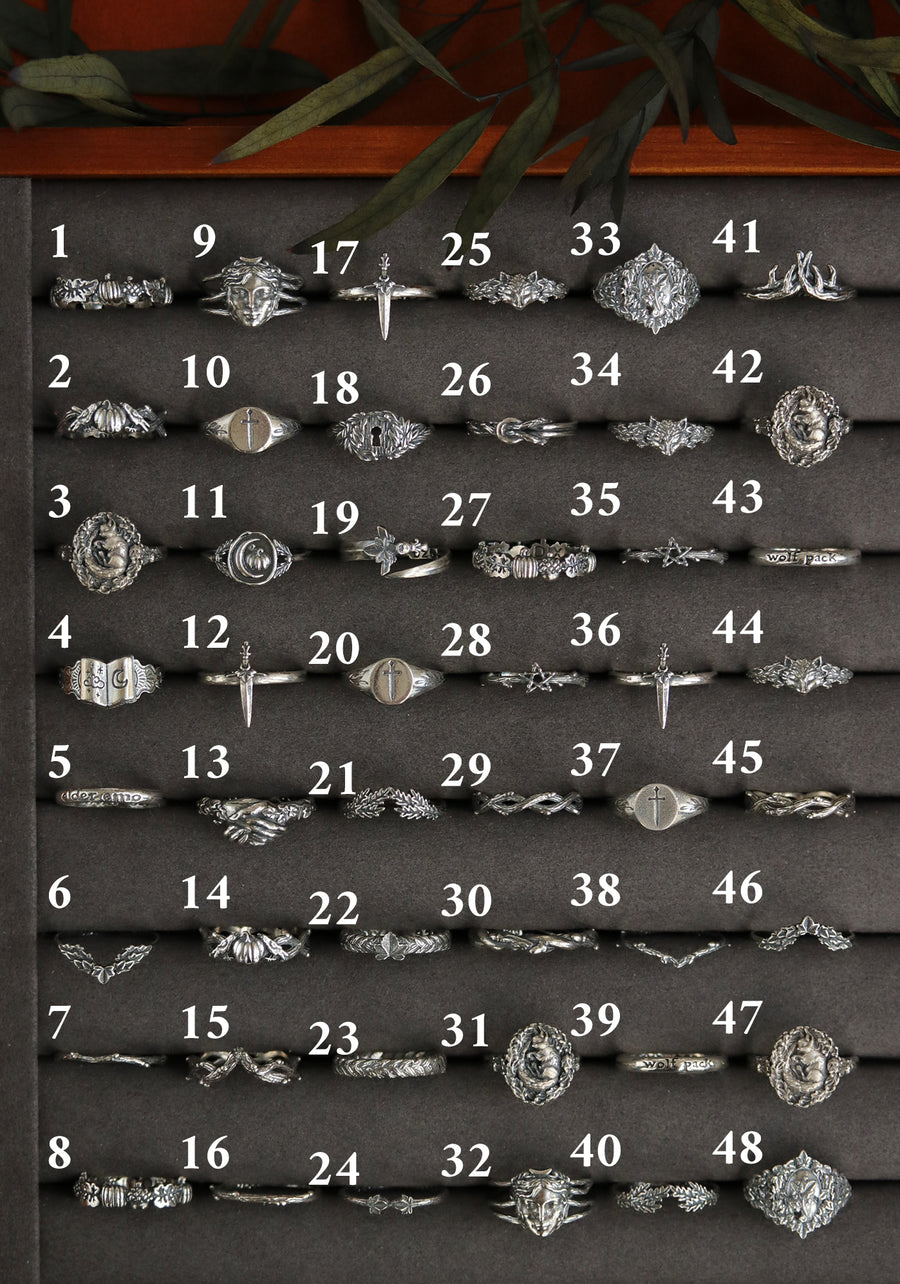 Black Friday Ring Tray - Size USA 9 | Ring Select