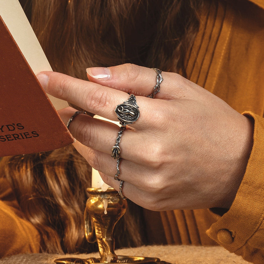 Victorian Gothic Greek Mythology Lovers Unique Rings and Gifts