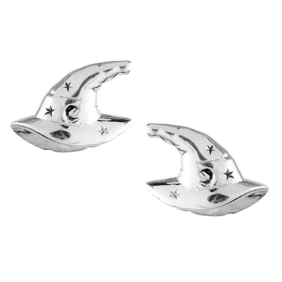 Celestial Coven Witches Hat Studs