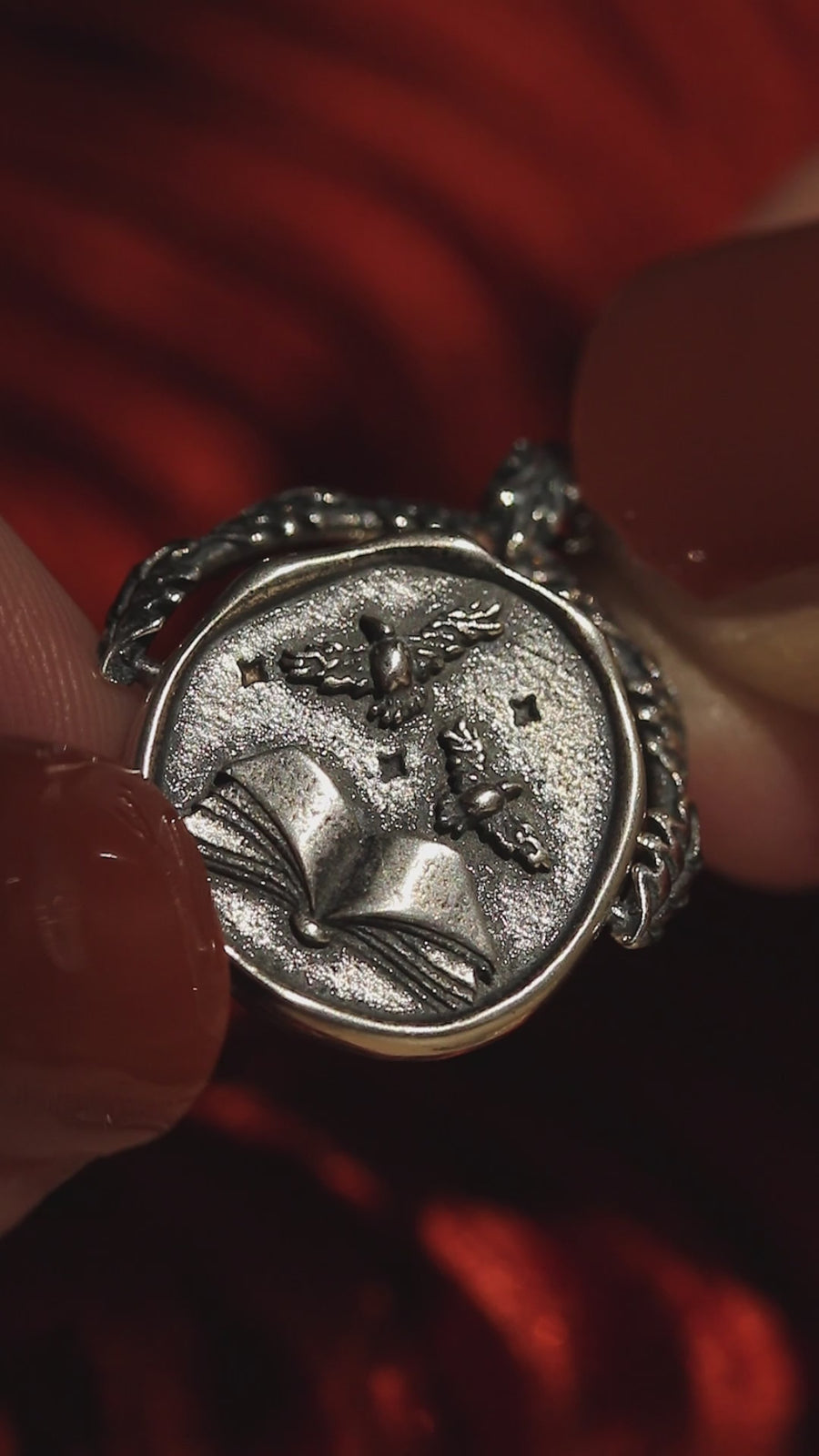 Autumn Aesthetic Spinner Necklace