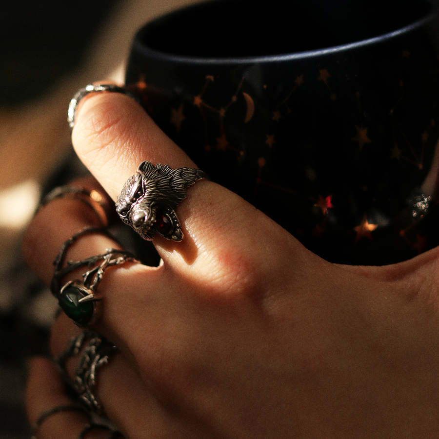 Wolf Pack Protector Ring