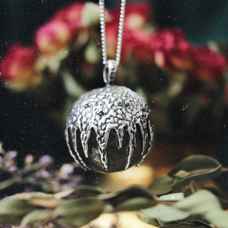 Midnight Sky Crystal Ball Necklace #24