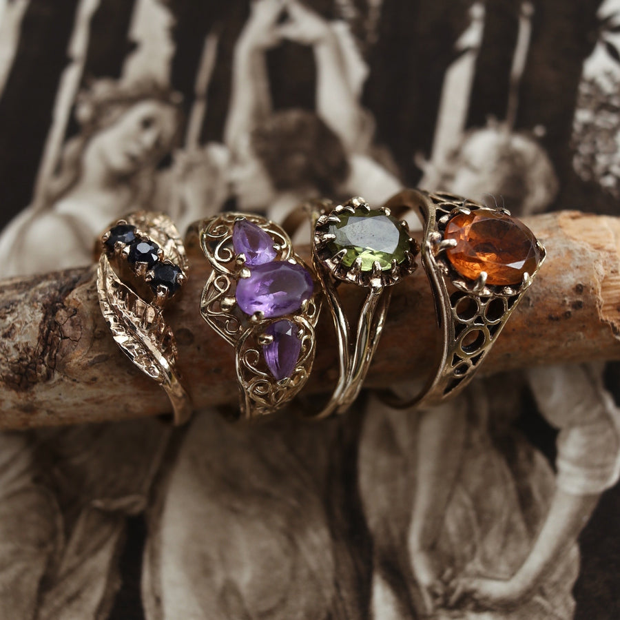 Vintage | Corvus Sapphire Ring