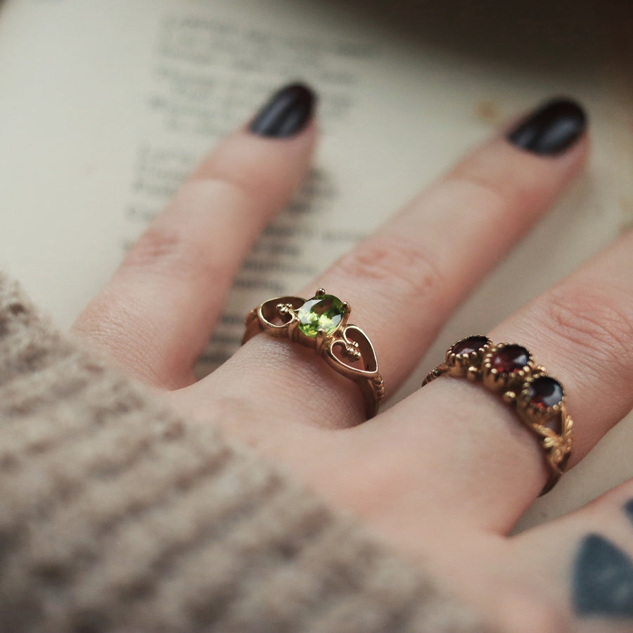Vintage | Astrid Peridot Ring
