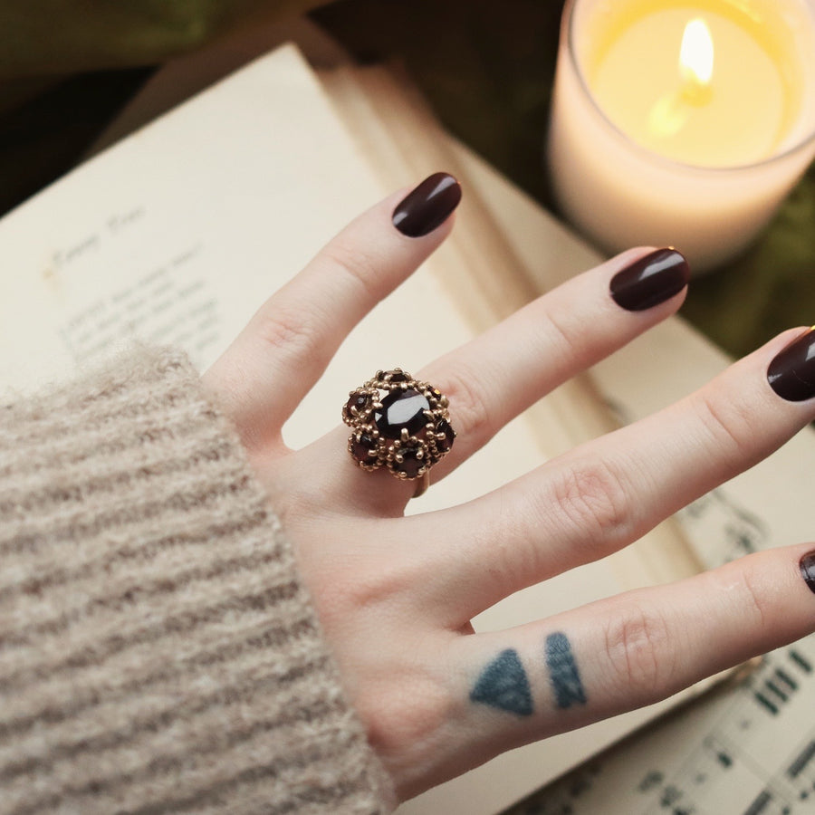 Vintage | Ruby Cocktail Ring