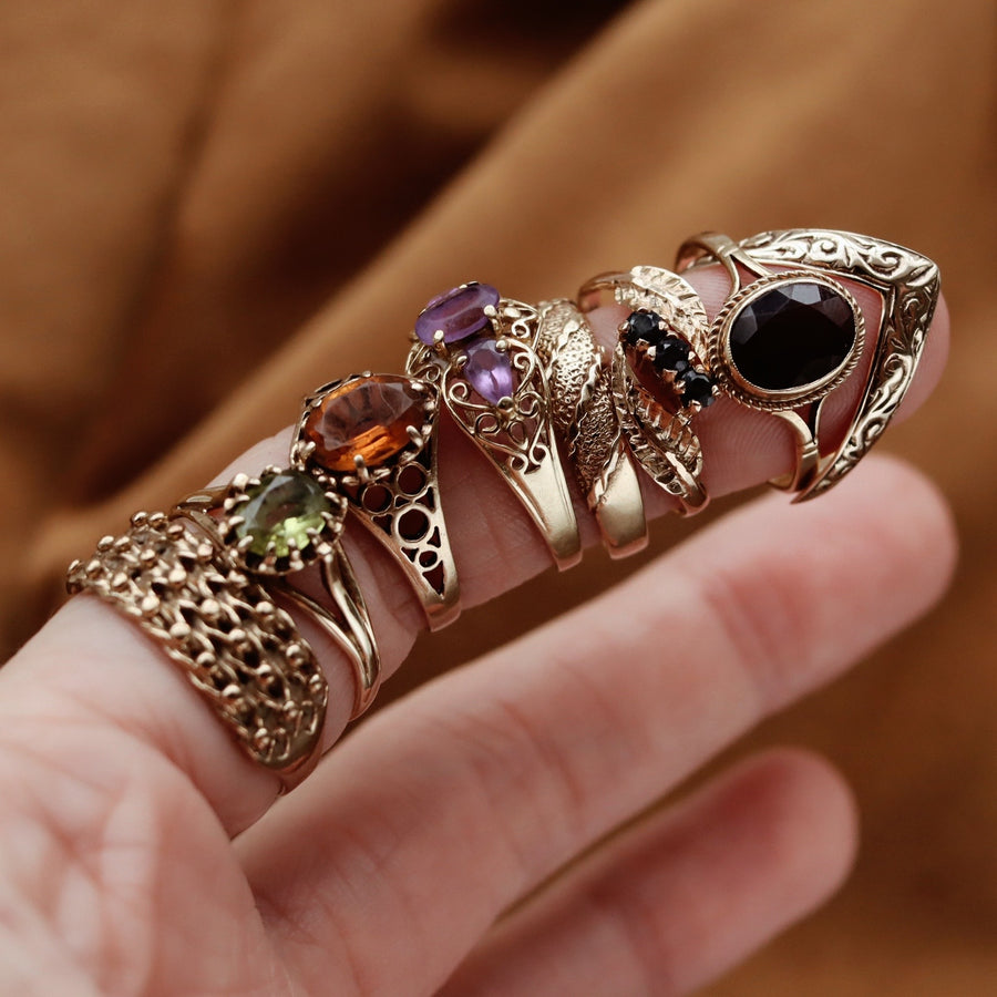 Vintage | Kiera Wishbone Ring