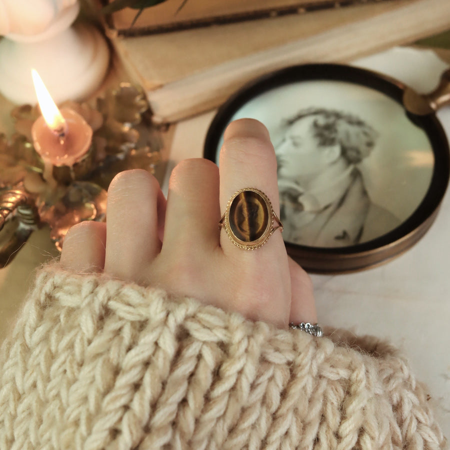Vintage | Constance Cameo Lady Ring