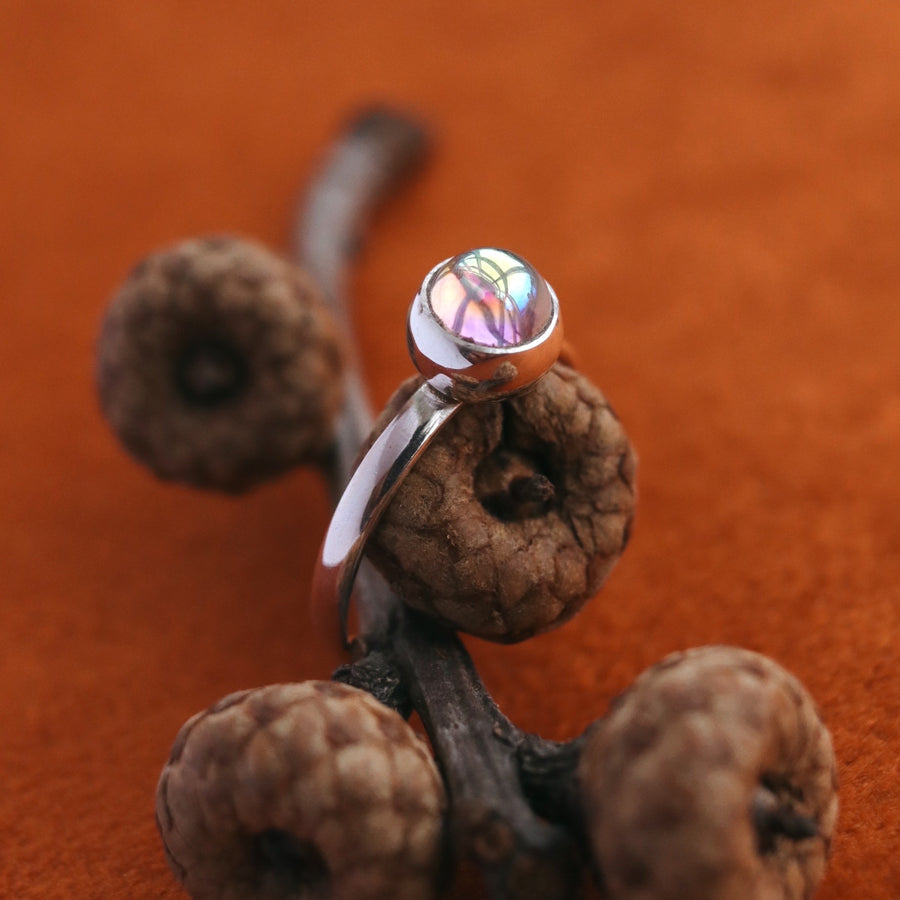 Witches Crystal Mystic Opal Ring