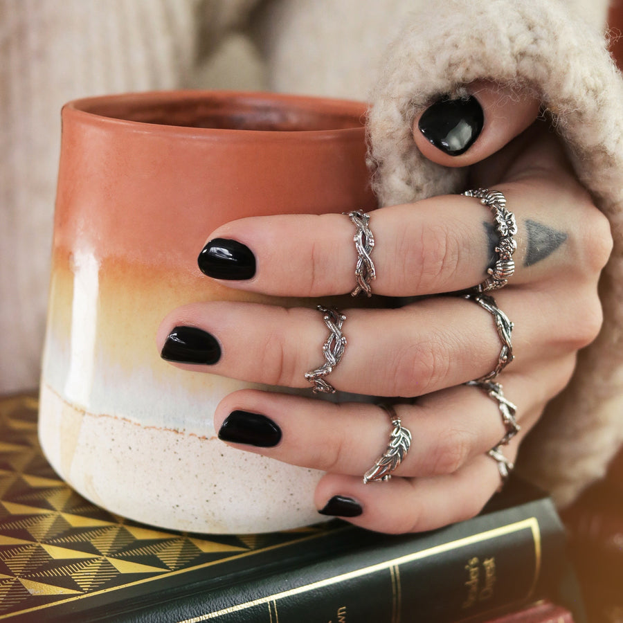 Gothic Witchy Sterling Silver Rings from Shop Dixi